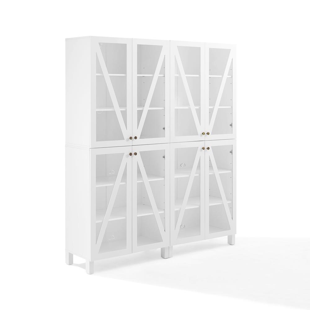 Cassai 2-Piece Kitchen Storage Pantry Set - 2 Tall Pantries. Picture 2