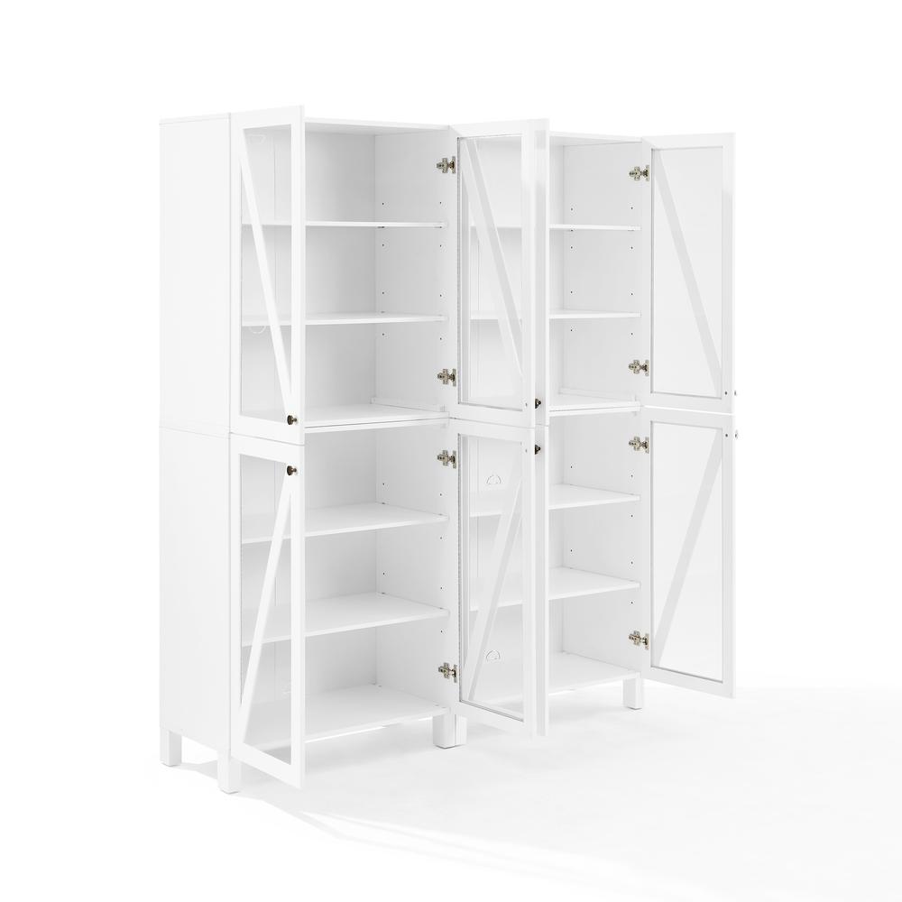 Cassai 2-Piece Kitchen Storage Pantry Set - 2 Tall Pantries. Picture 12