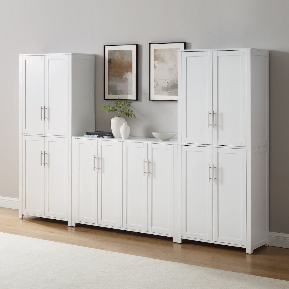 Savannah 3-Piece Sideboard And Pantry Set - Sideboard & 2 Pantries. Picture 5