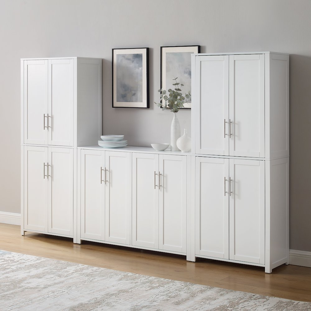 Savannah 3-Piece Sideboard And Pantry Set - Sideboard & 2 Pantries. Picture 8