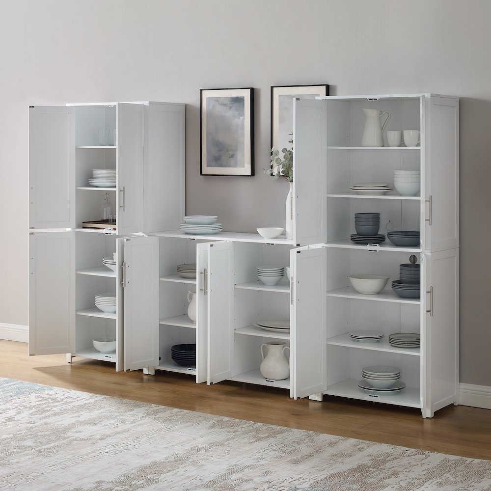 Savannah 3-Piece Sideboard And Pantry Set - Sideboard & 2 Pantries. Picture 10