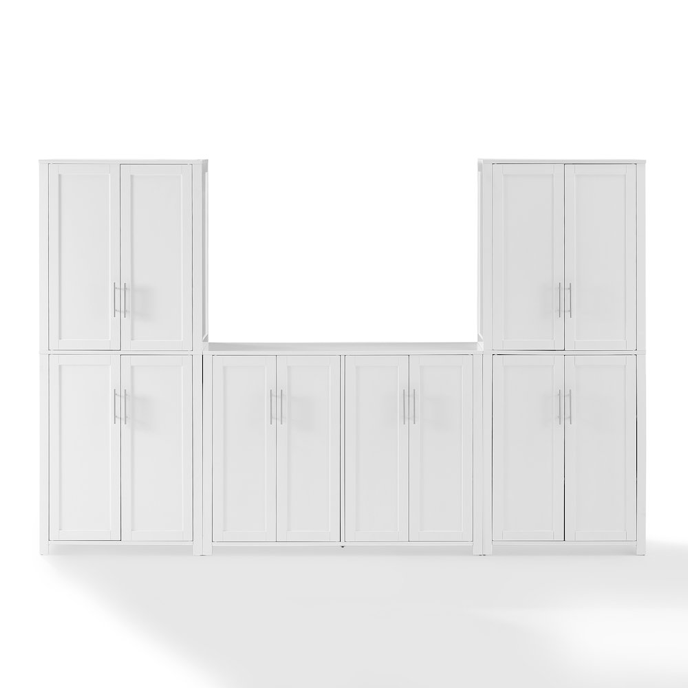 Savannah 3-Piece Sideboard And Pantry Set - Sideboard & 2 Pantries. Picture 2