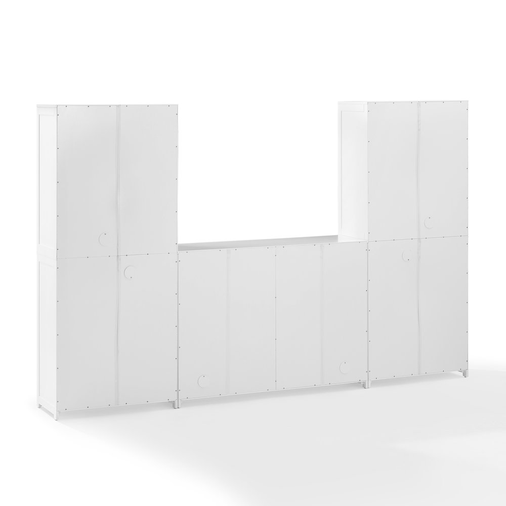 Savannah 3-Piece Sideboard And Pantry Set - Sideboard & 2 Pantries. Picture 3