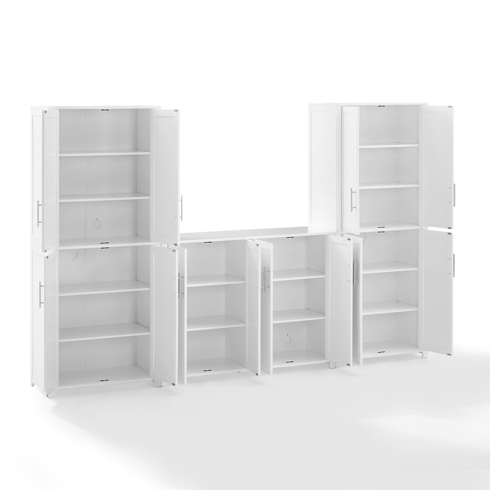 Savannah 3-Piece Sideboard And Pantry Set - Sideboard & 2 Pantries. Picture 4