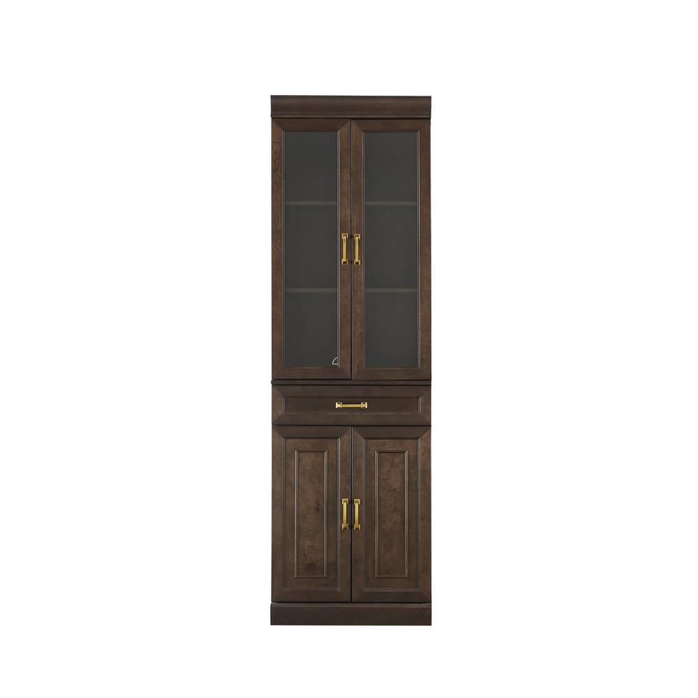 Stanton Glass Door Kitchen Storage Pantry Cabinet. Picture 1