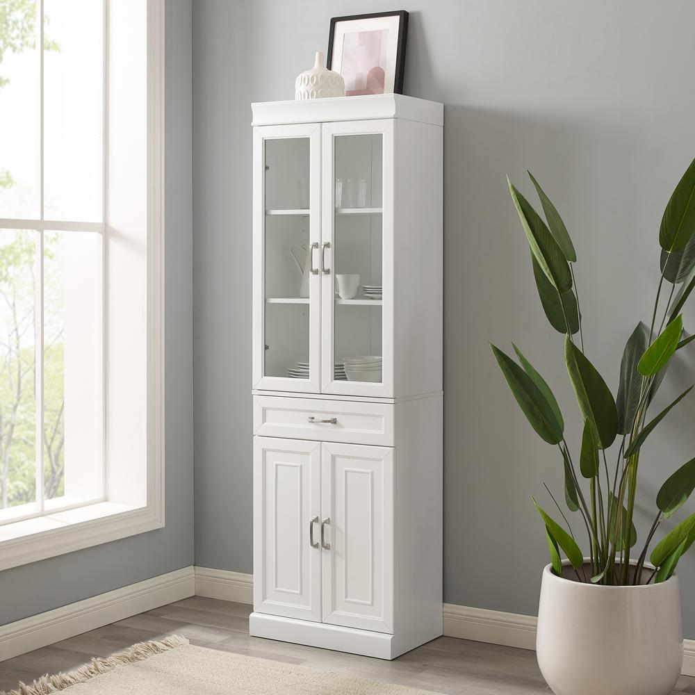 Stanton Glass Door Kitchen Storage Pantry Cabinet. Picture 14