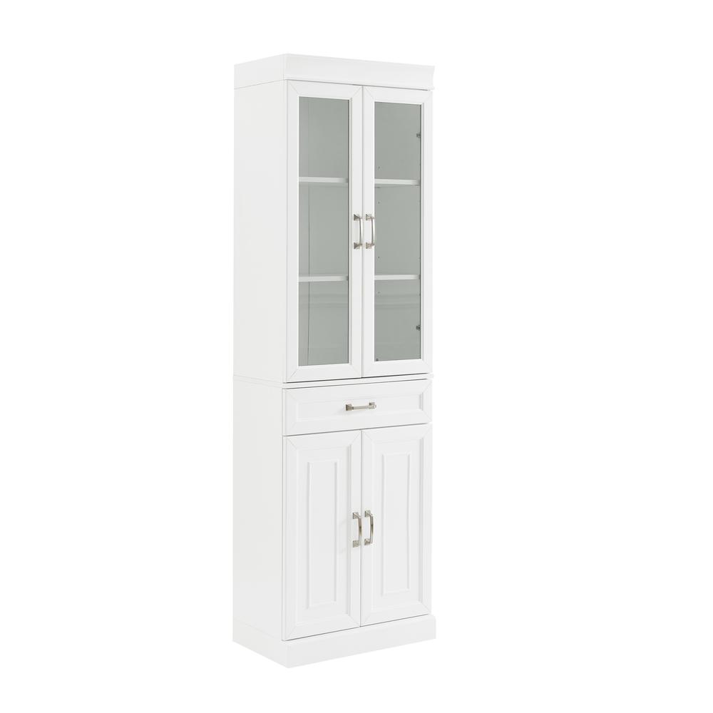 Stanton Glass Door Kitchen Storage Pantry Cabinet. Picture 1