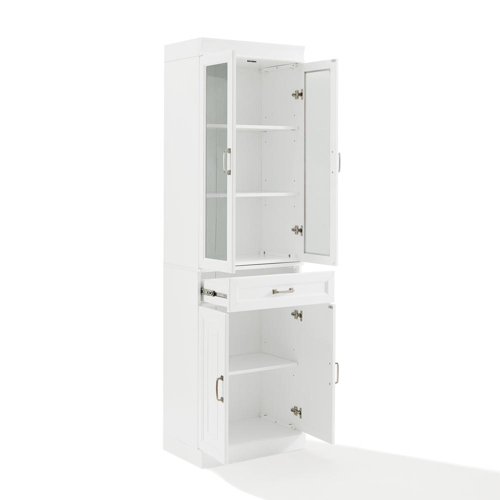 Stanton Glass Door Kitchen Storage Pantry Cabinet. Picture 8