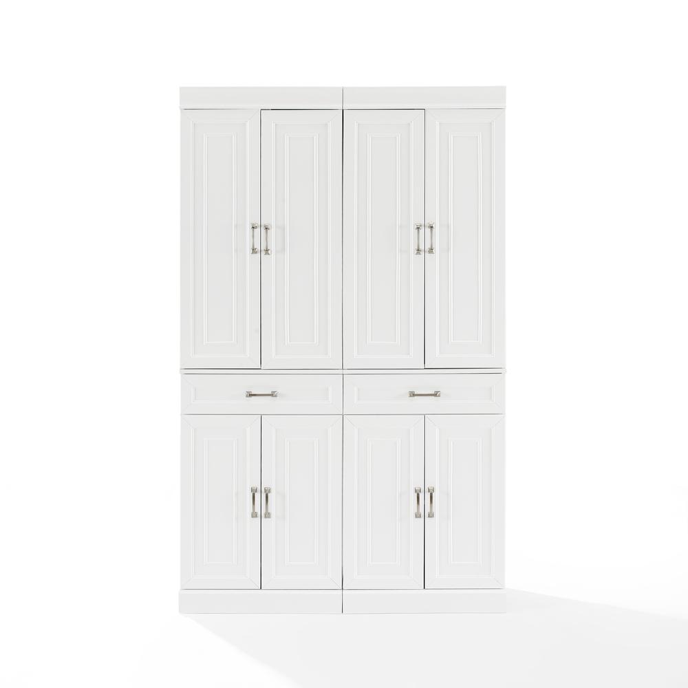 Stanton 2-Piece Kitchen Storage Pantry Cabinet Set. Picture 7