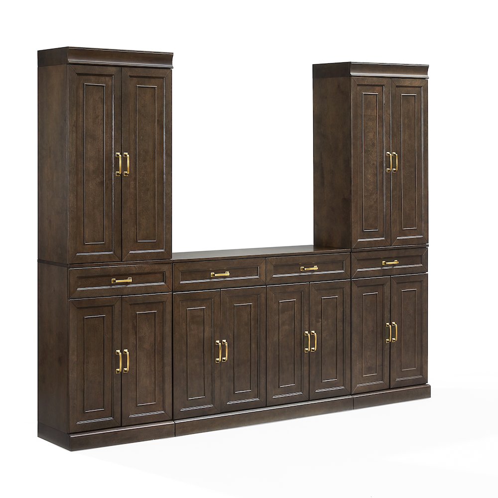 Stanton 3-Piece Sideboard And Pantry Set - Sideboard & 2 Pantries. Picture 1