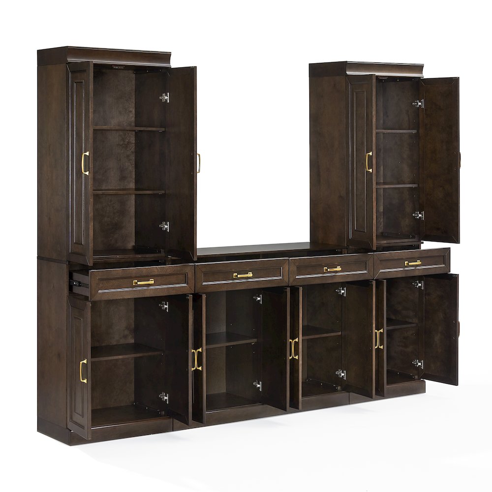 Stanton 3-Piece Sideboard And Pantry Set - Sideboard & 2 Pantries. Picture 3