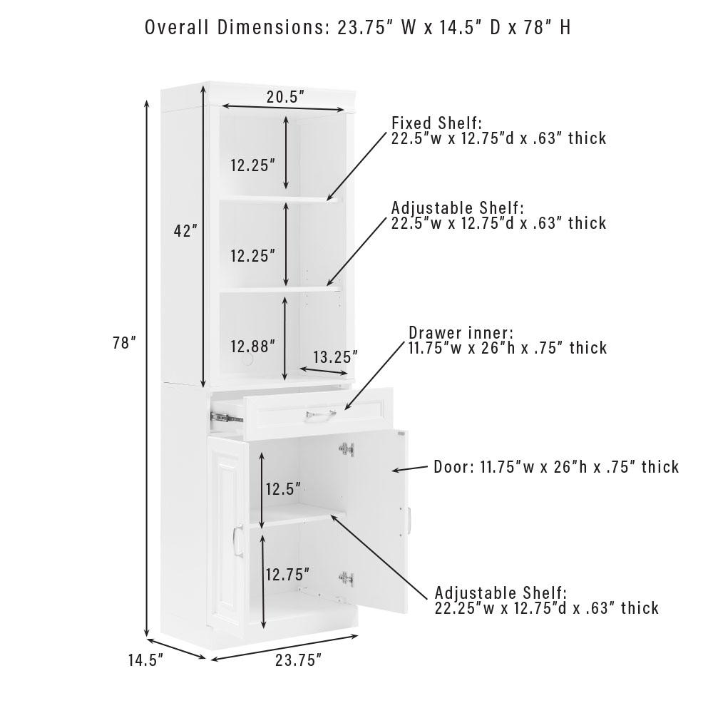 Stanton 2-Piece Storage Bookcase Set - 2 Bookcases. Picture 7