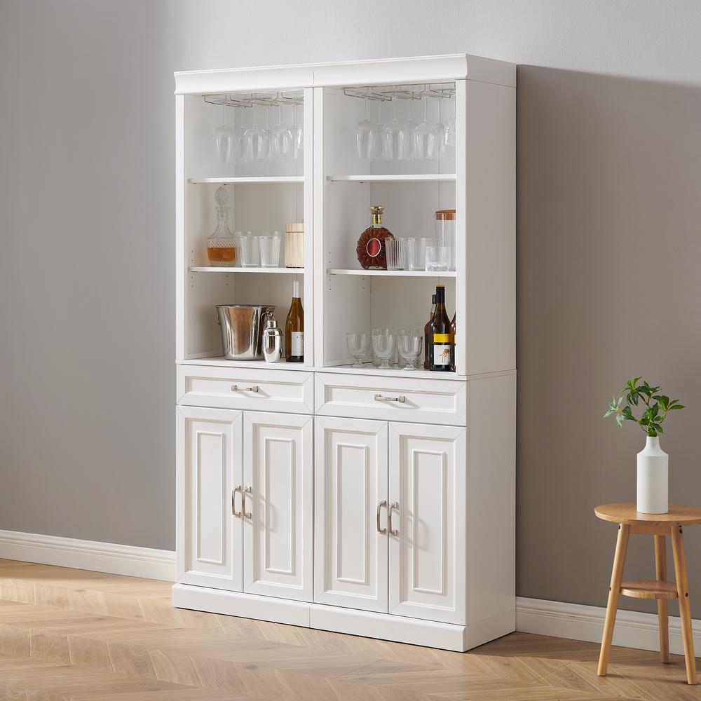 Stanton 2-Piece Bar Cabinet Set - 2 Bar Cabinets. Picture 14