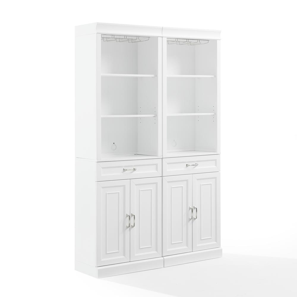 Stanton 2-Piece Bar Cabinet Set - 2 Bar Cabinets. Picture 1