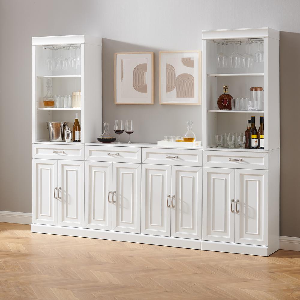 Stanton 3-Piece Sideboard And Bar Cabinet Set - Sideboard & 2 Bar Cabinets. Picture 16