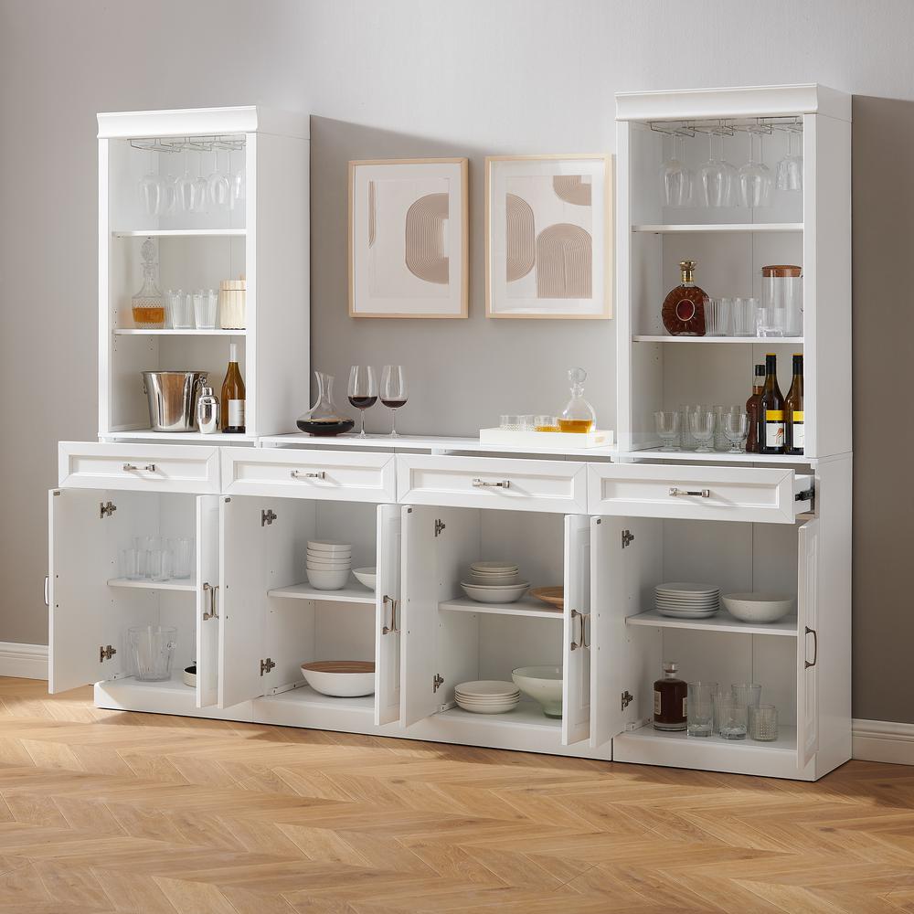 Stanton 3-Piece Sideboard And Bar Cabinet Set - Sideboard & 2 Bar Cabinets. Picture 17