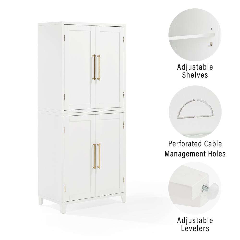 Roarke Kitchen Pantry Storage Cabinet. Picture 10