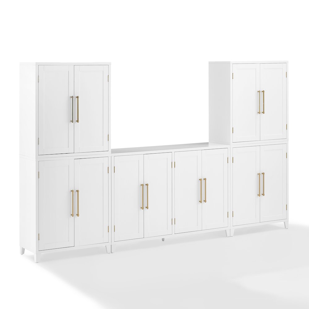 Roarke 3-Piece Sideboard And Pantry Set - Sideboard & 2 Pantries. Picture 1