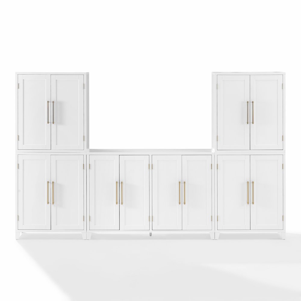 Roarke 3-Piece Sideboard And Pantry Set - Sideboard & 2 Pantries. Picture 2