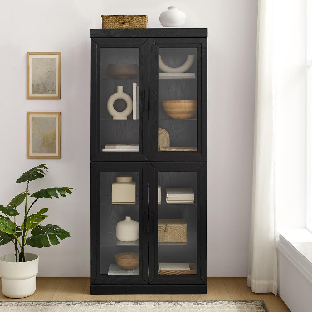 Essen Glass Door Kitchen Pantry Storage Cabinet. Picture 12