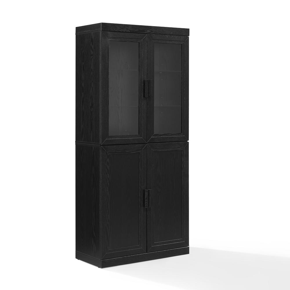 Essen Pantry Storage Cabinet With Glass Door Hutch. Picture 1