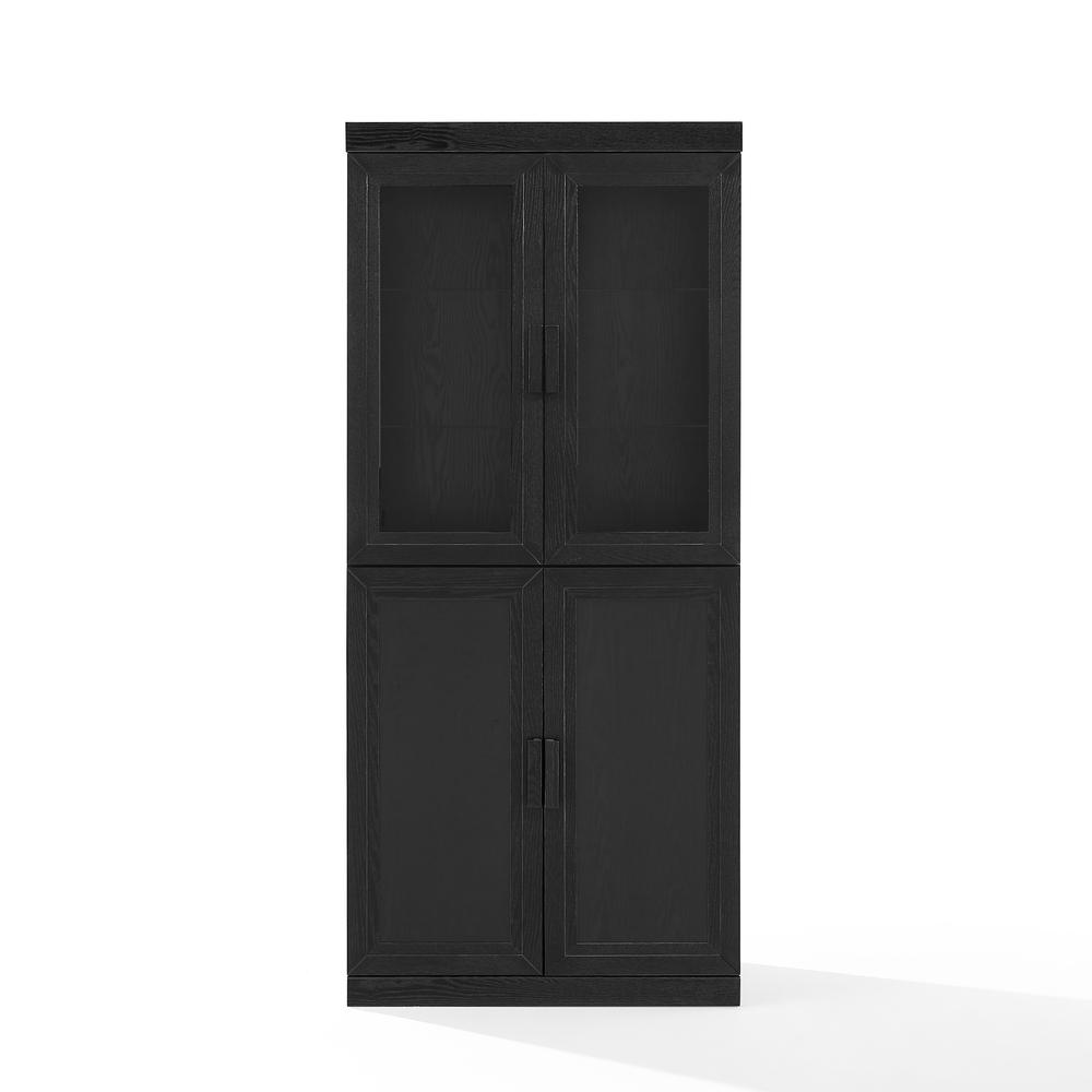 Essen Pantry Storage Cabinet With Glass Door Hutch. Picture 2