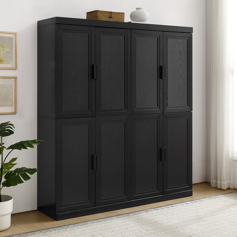 Essen 2Pc Kitchen Pantry Storage Cabinet Set - 2 Pantries. Picture 11