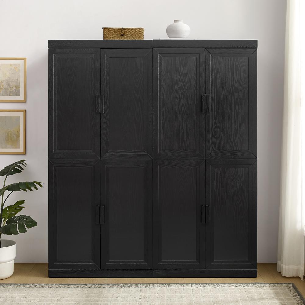 Essen 2Pc Kitchen Pantry Storage Cabinet Set - 2 Pantries. Picture 12