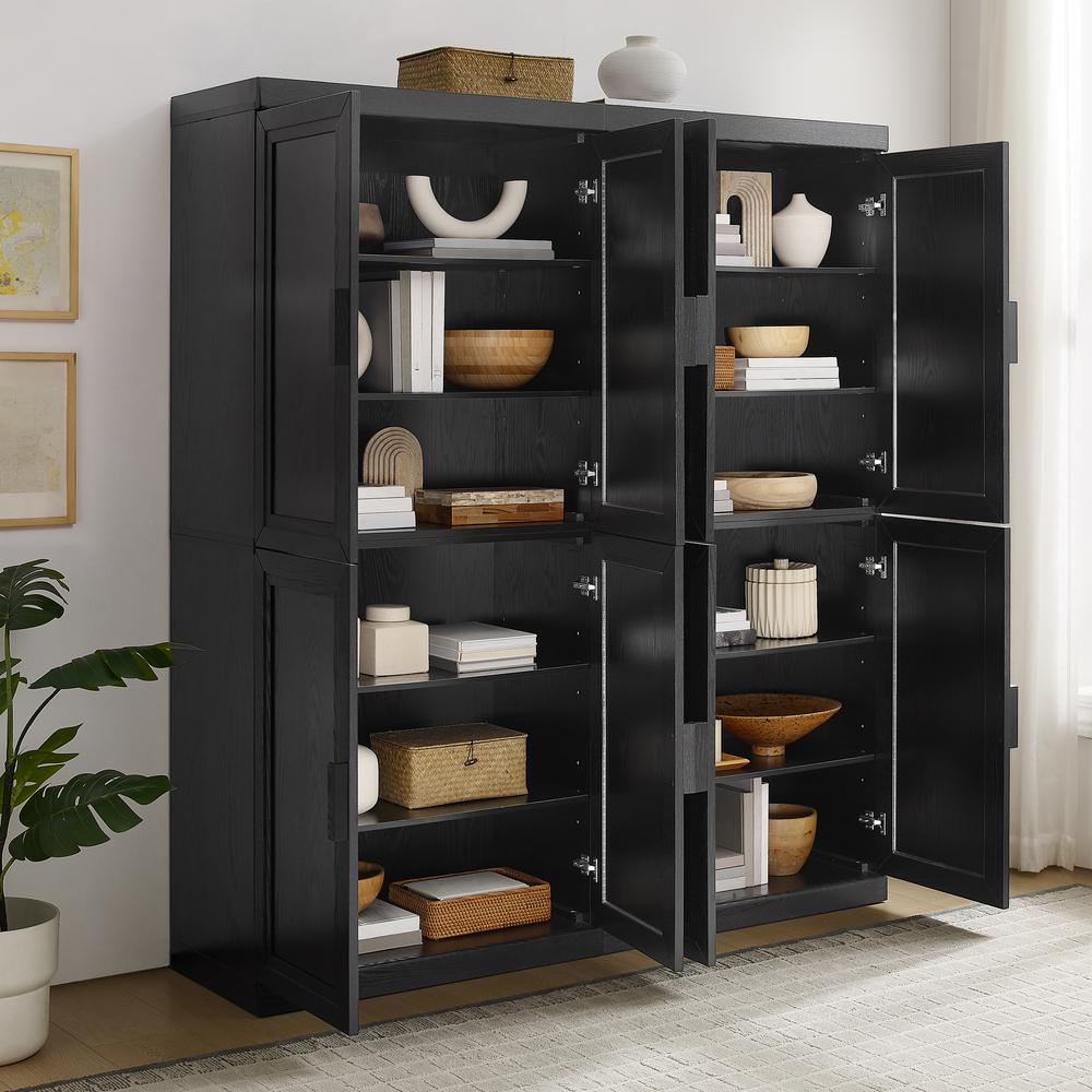Essen 2Pc Kitchen Pantry Storage Cabinet Set - 2 Pantries. Picture 13