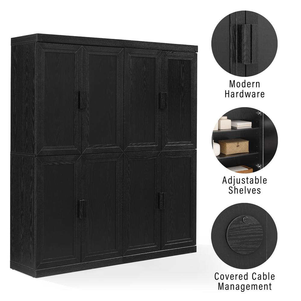 Essen 2Pc Kitchen Pantry Storage Cabinet Set - 2 Pantries. Picture 8