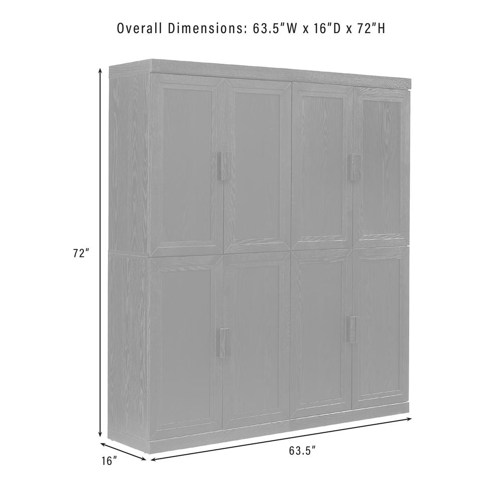 Essen 2Pc Kitchen Pantry Storage Cabinet Set - 2 Pantries. Picture 9