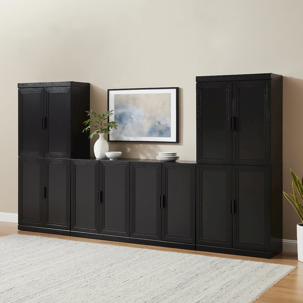 Essen 3-Piece Sideboard And Pantry Set - Sideboard & 2 Pantries. Picture 5