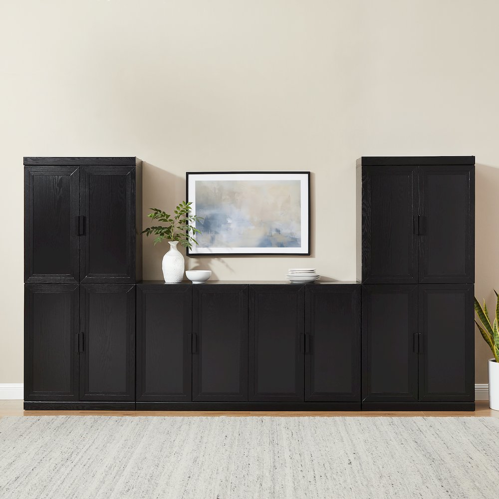 Essen 3-Piece Sideboard And Pantry Set - Sideboard & 2 Pantries. Picture 6