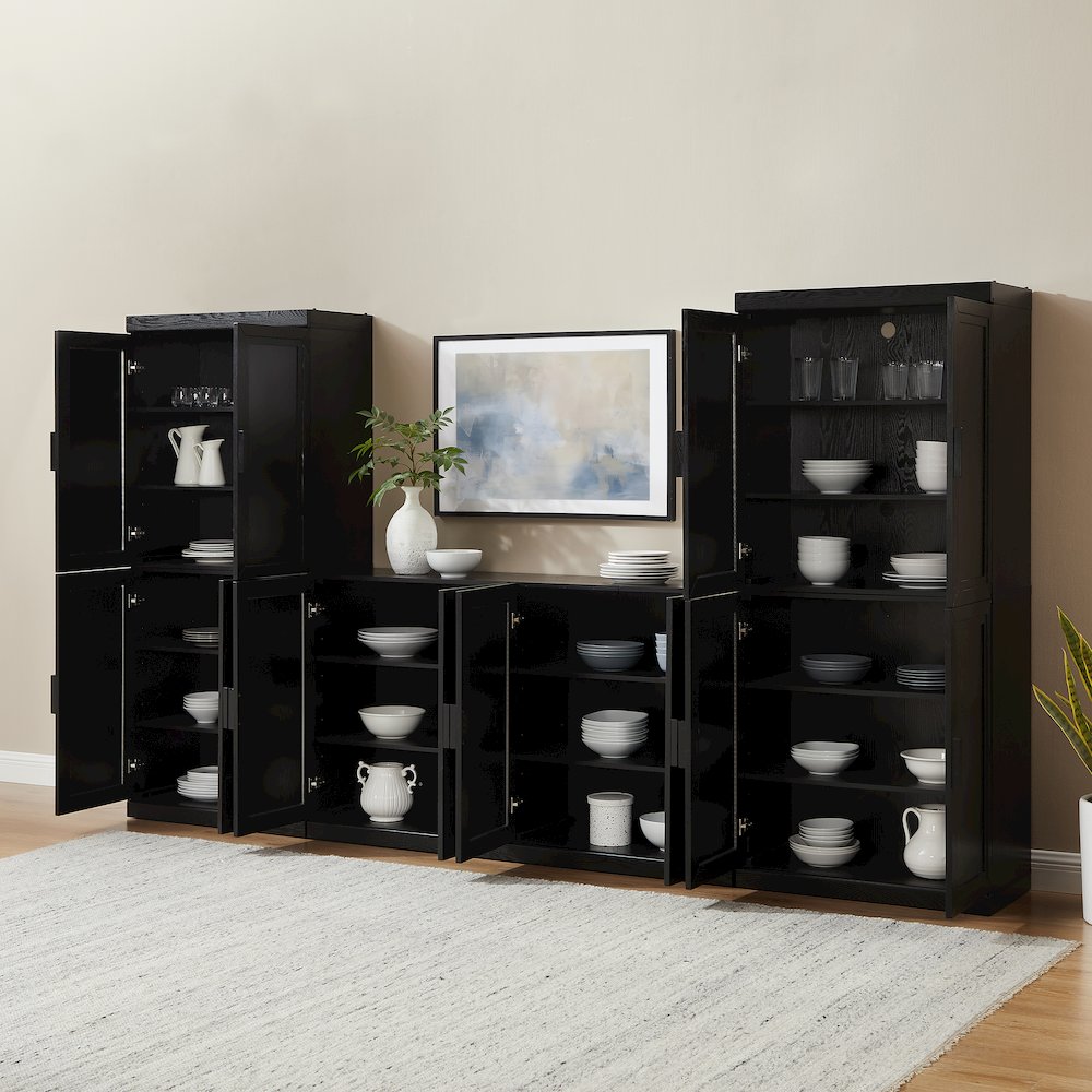 Essen 3-Piece Sideboard And Pantry Set - Sideboard & 2 Pantries. Picture 7