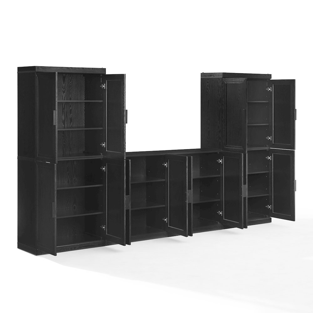 Essen 3-Piece Sideboard And Pantry Set - Sideboard & 2 Pantries. Picture 3
