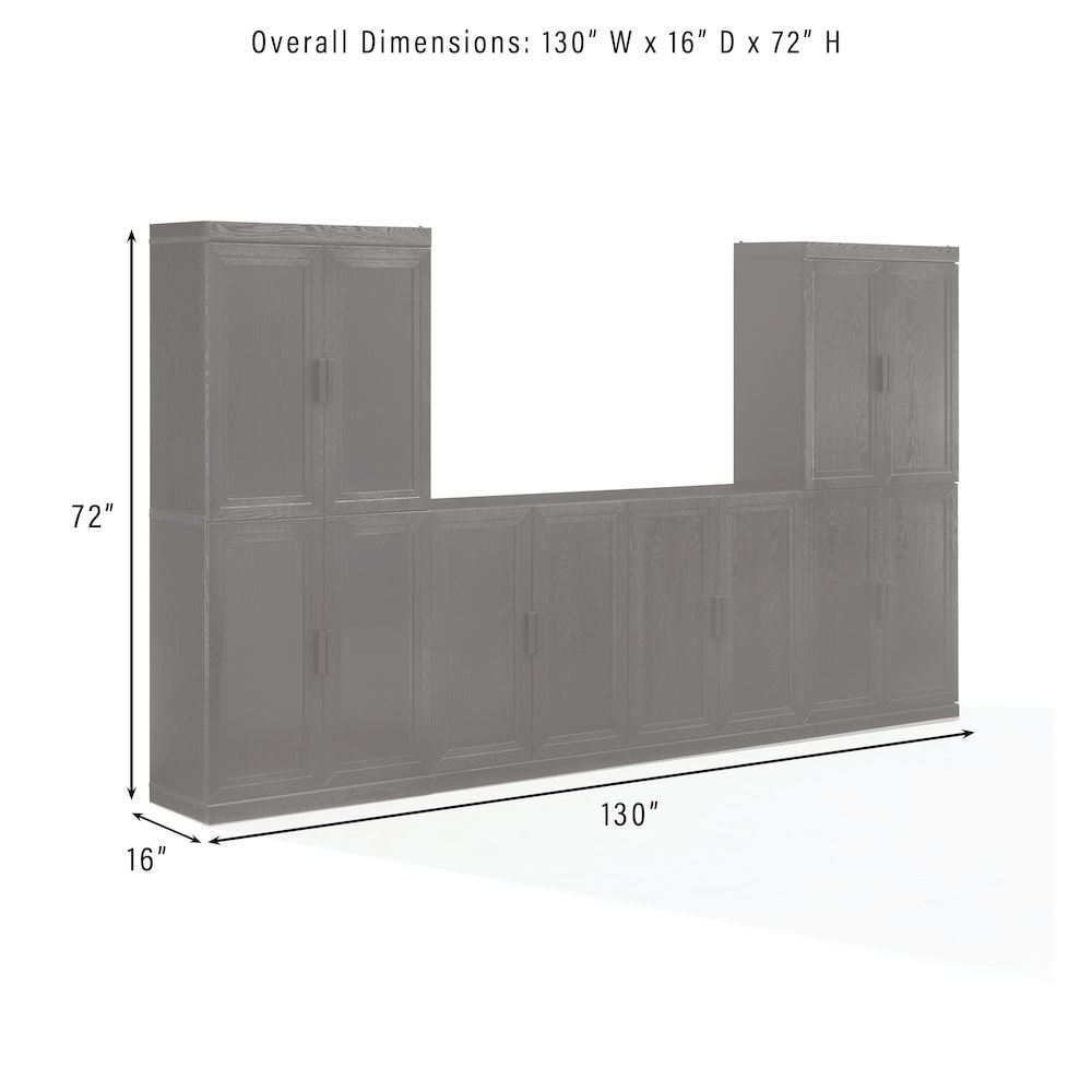Essen 3-Piece Sideboard And Pantry Set - Sideboard & 2 Pantries. Picture 9