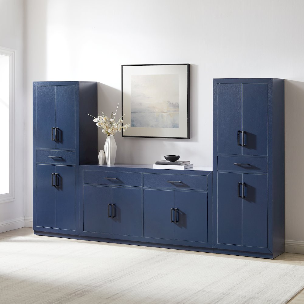 Isla 3-Piece Sideboard And Pantry Set - Sideboard & 2 Pantries. Picture 3