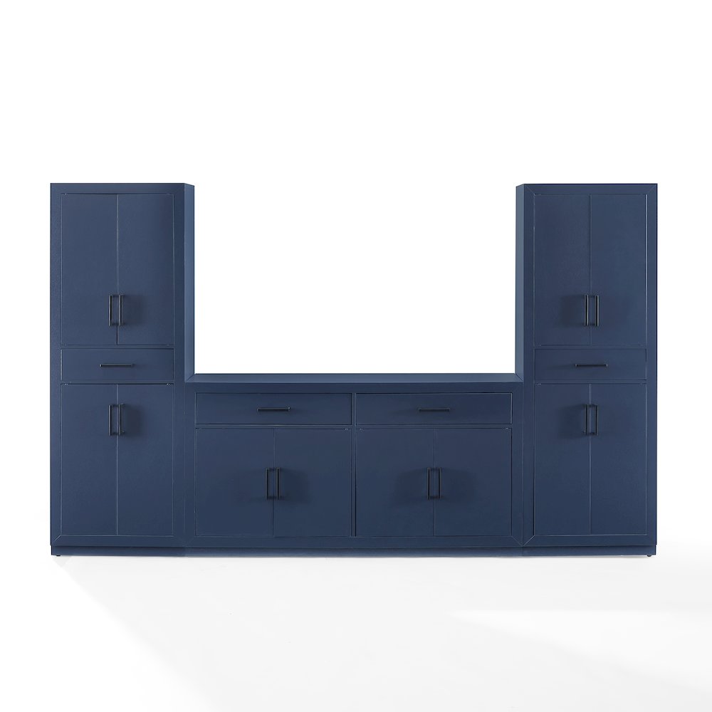 Isla 3-Piece Sideboard And Pantry Set - Sideboard & 2 Pantries. Picture 2