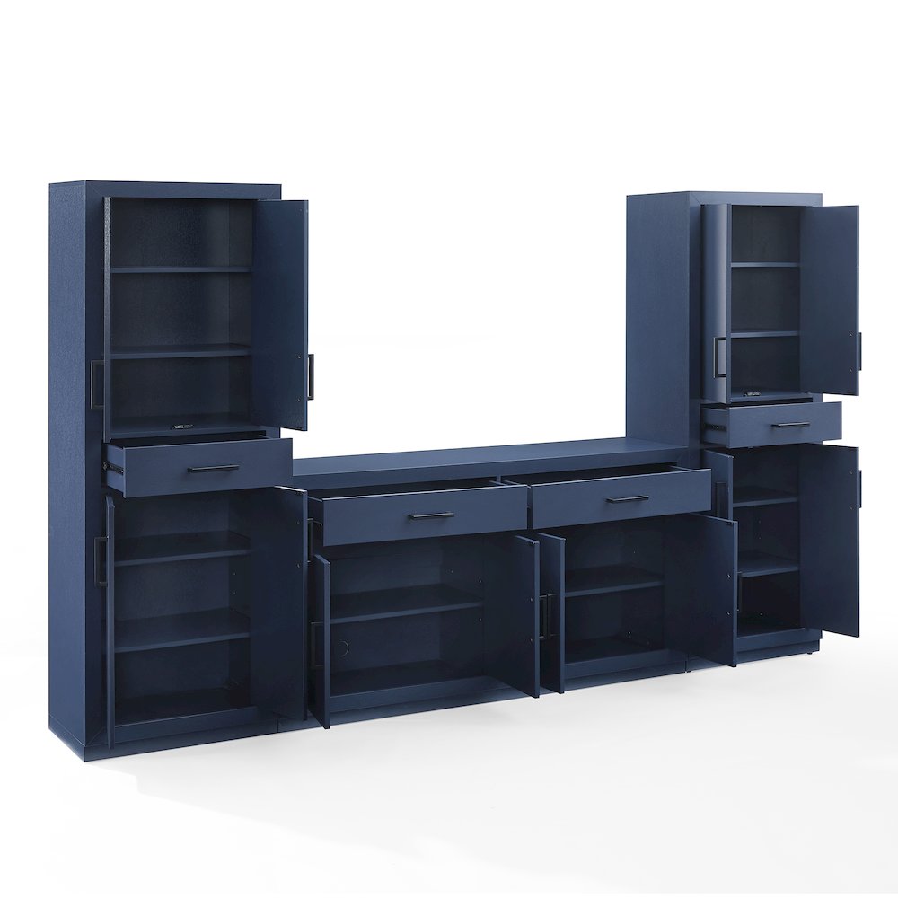 Isla 3-Piece Sideboard And Pantry Set - Sideboard & 2 Pantries. Picture 10