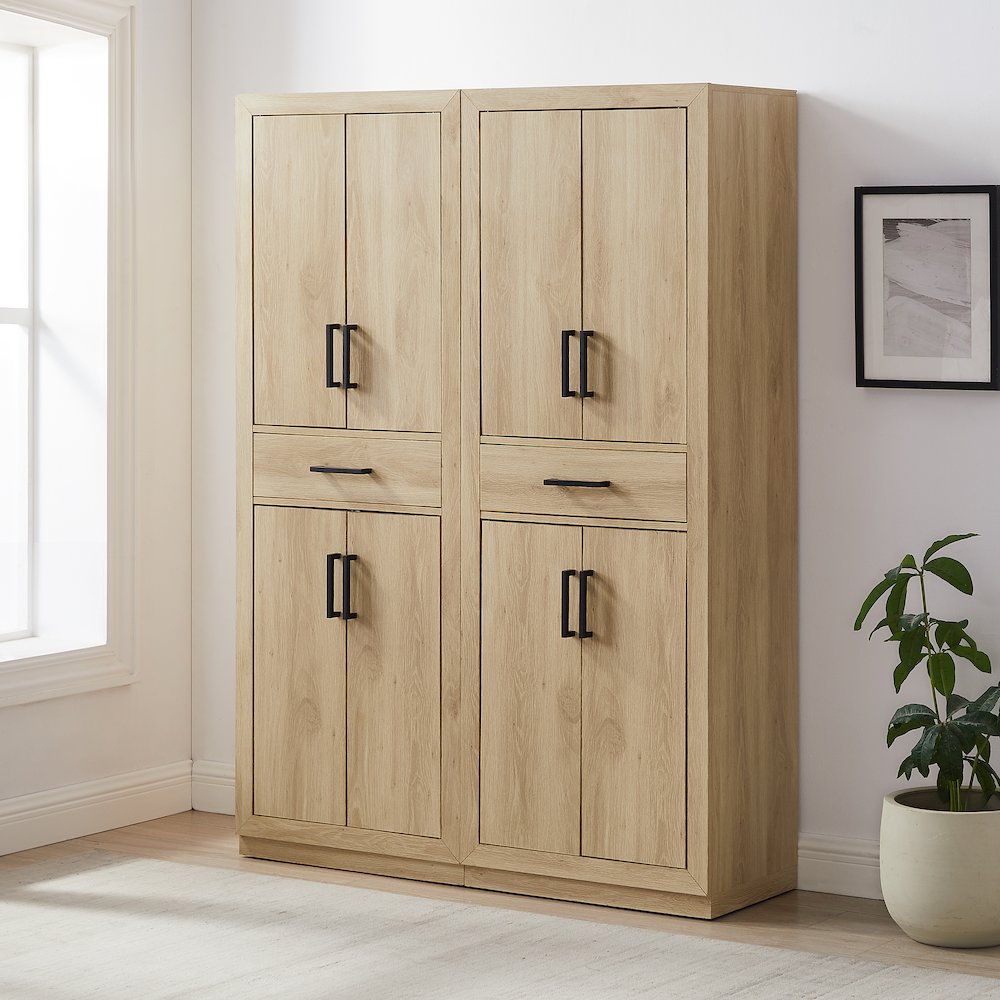 Isla 2-Piece Kitchen Storage Pantry Set. Picture 3