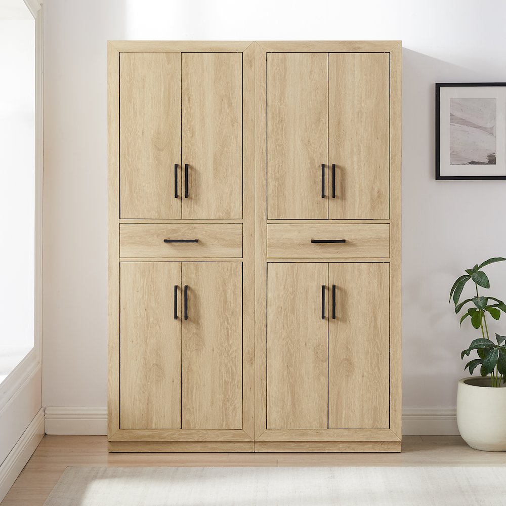 Isla 2-Piece Kitchen Storage Pantry Set. Picture 4