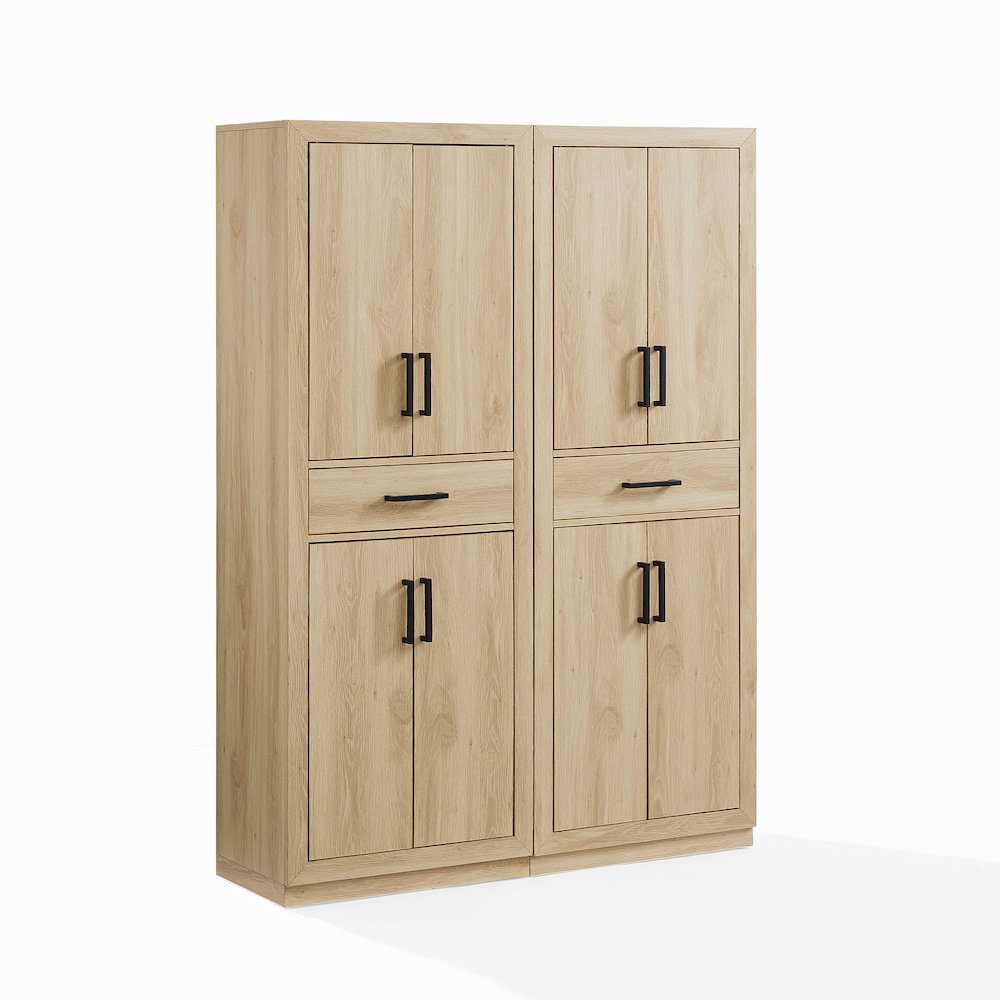 Isla 2-Piece Kitchen Storage Pantry Set. Picture 1