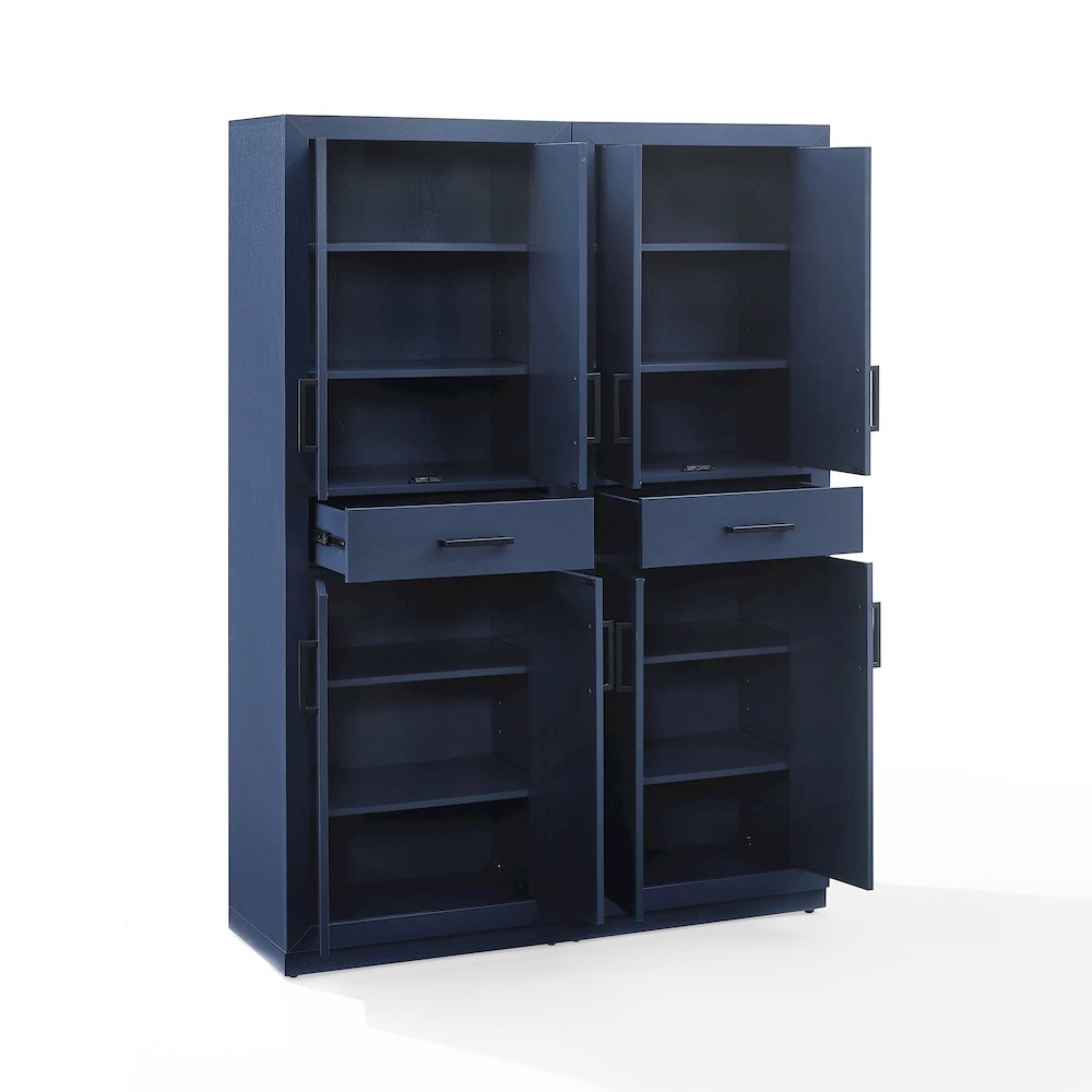 Isla 2-Piece Kitchen Storage Pantry Set - 2 Pantries. Picture 9