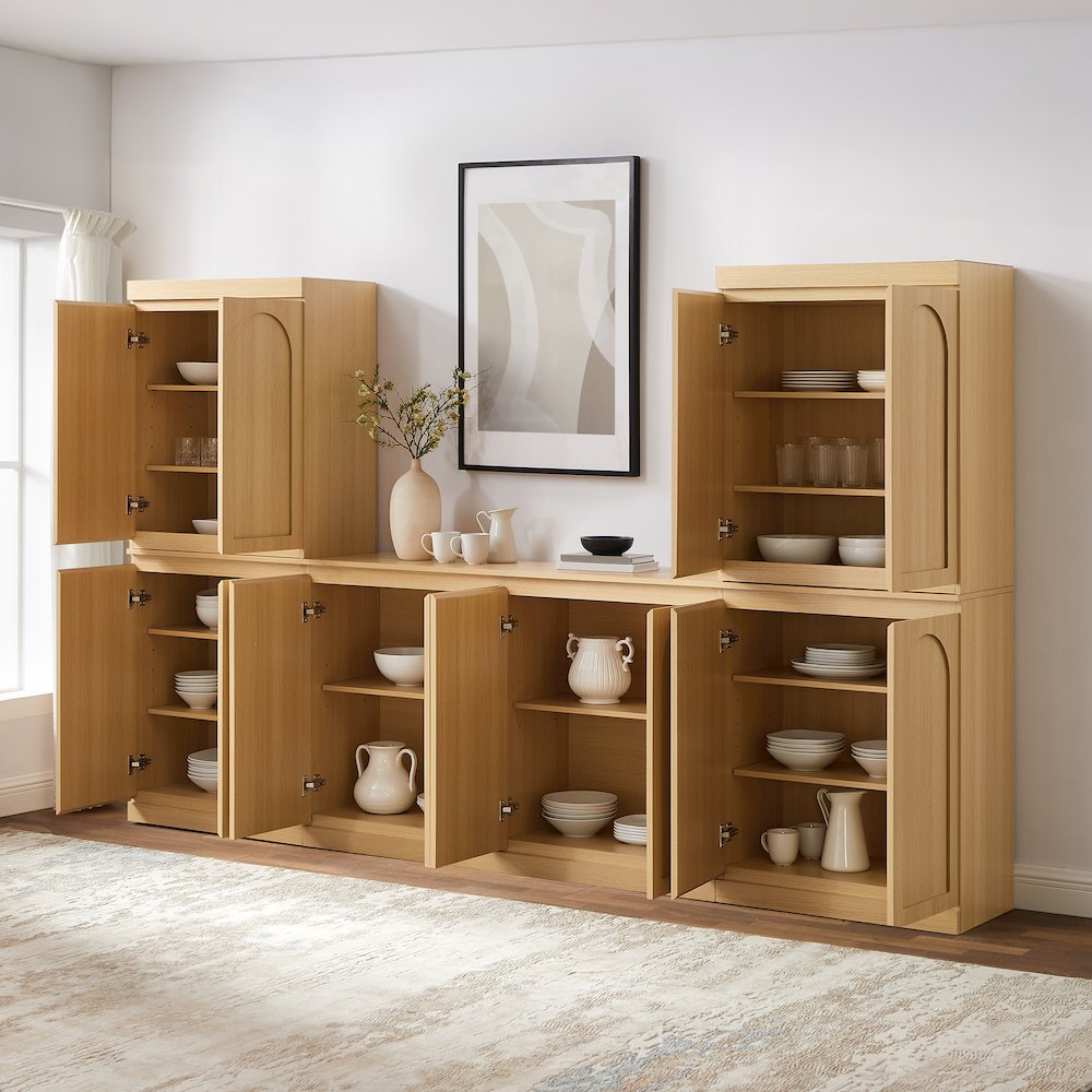 Marco 3-Piece Sideboard And Pantry Set - Sideboard & 2 Pantries. Picture 6