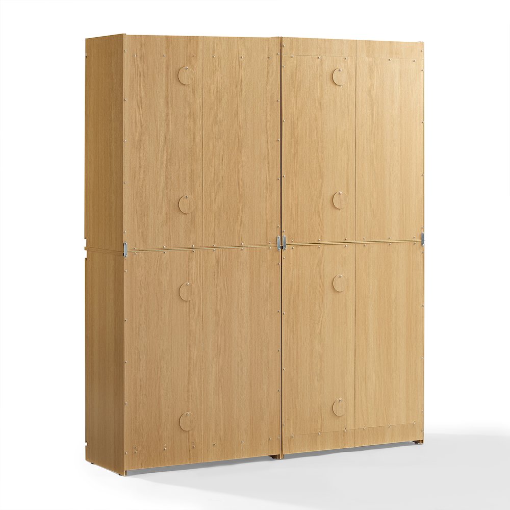 Marco 2-Piece Kitchen Pantry Storage Cabinet Set - 2 Pantries. Picture 2