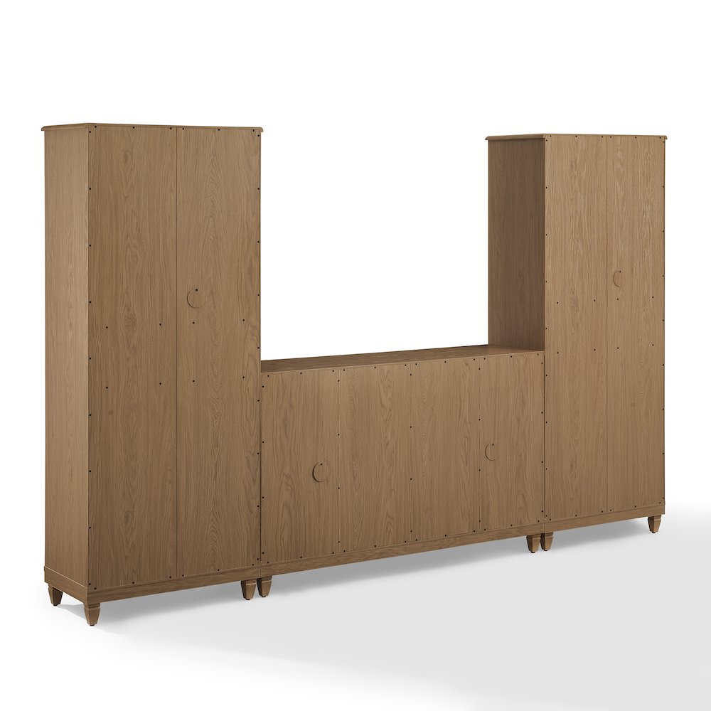 Katia 3-Piece Sideboard And Pantry Set - Sideboard & 2 Pantries. Picture 4