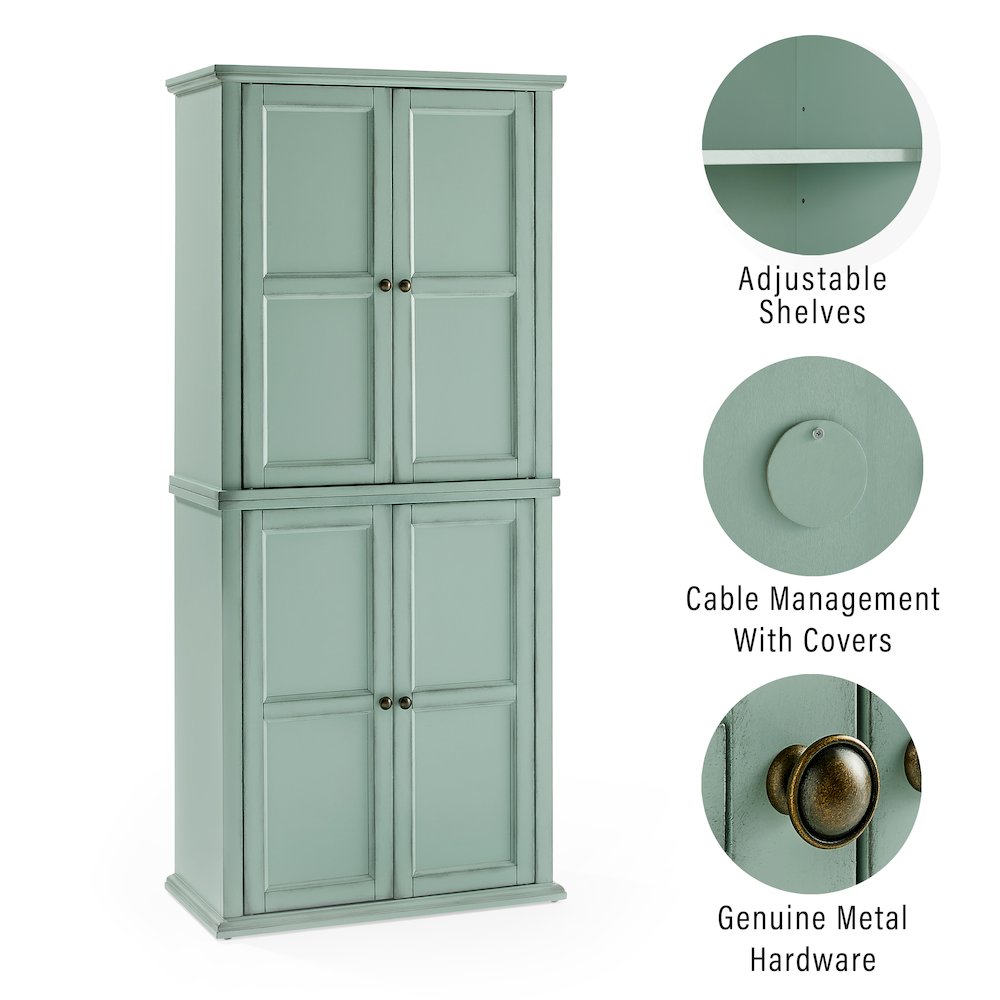Holbrook Kitchen Storage Pantry Cabinet. Picture 10