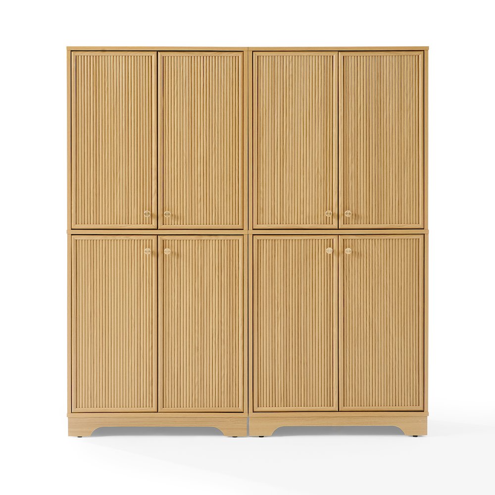 Naomi 2-Piece Kitchen Storage Pantry Set - 2 Pantries. Picture 2