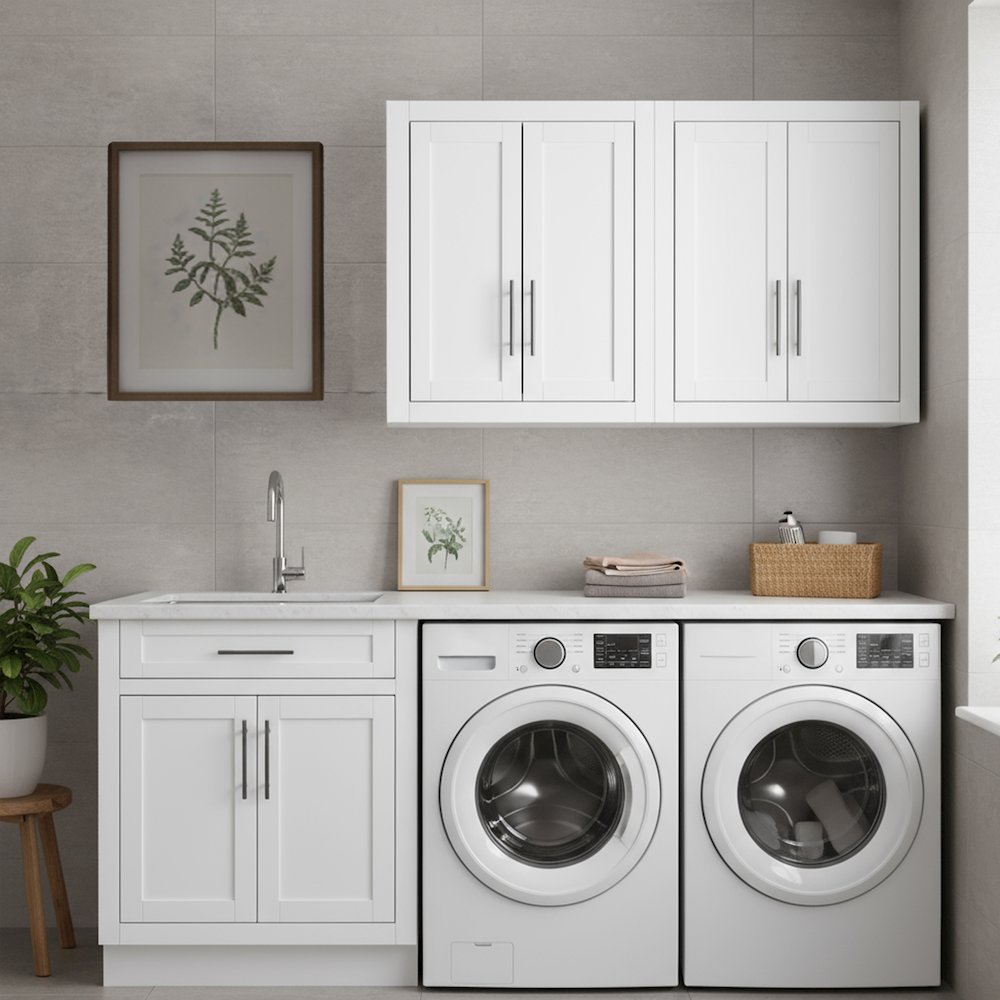 Savannah 2Pc Wall Storage Cabinet - 2 Wall Cabinets. Picture 6