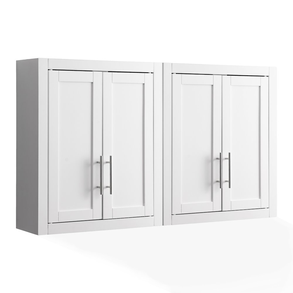Savannah 2Pc Wall Storage Cabinet - 2 Wall Cabinets. Picture 1
